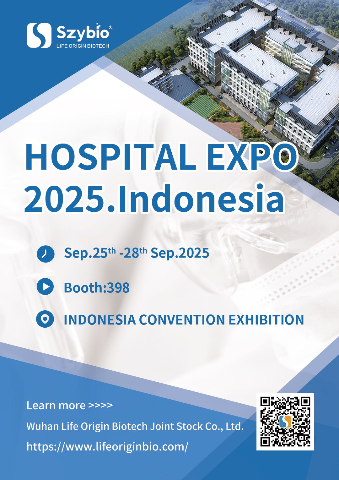 Exhibition Report | Life Origin Biotech participated in the HOSPITAL EXPO 2025.lndonesia